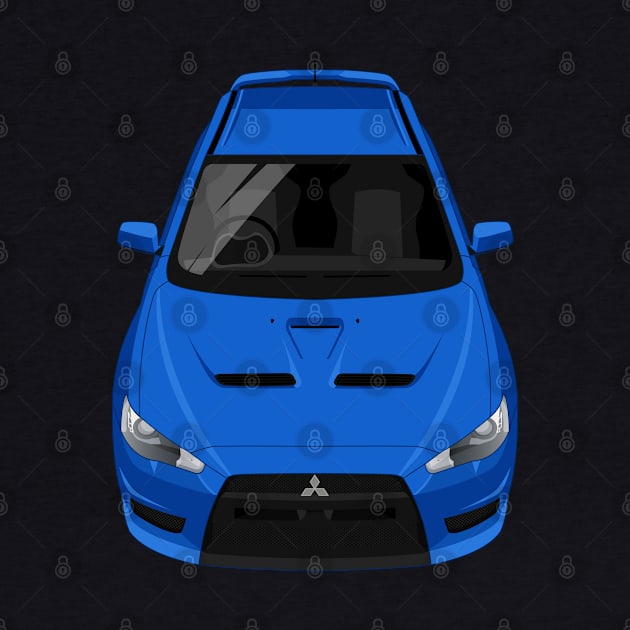 Lancer Evolution X Evo 10 2008-2016 - Blue by jdmart